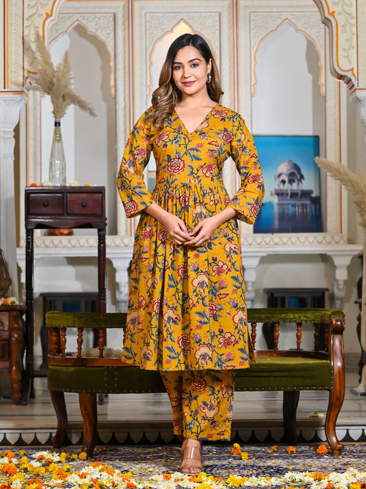 Golden Hour Goddess Kurta Set