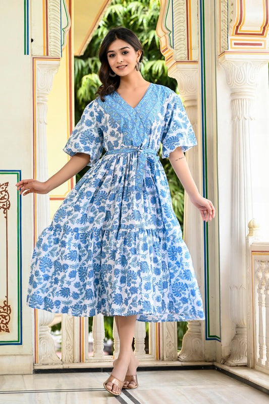 Sky Blue Serenade Dress