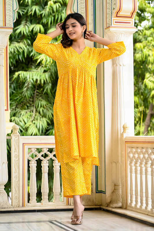 Lemon Zest Kurta Set